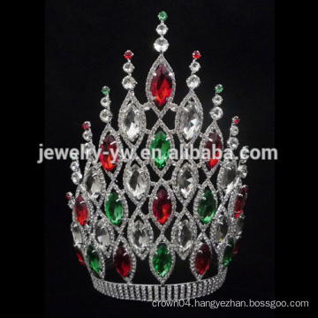 8 inches cheap tall pageant crown tiara for sale for women